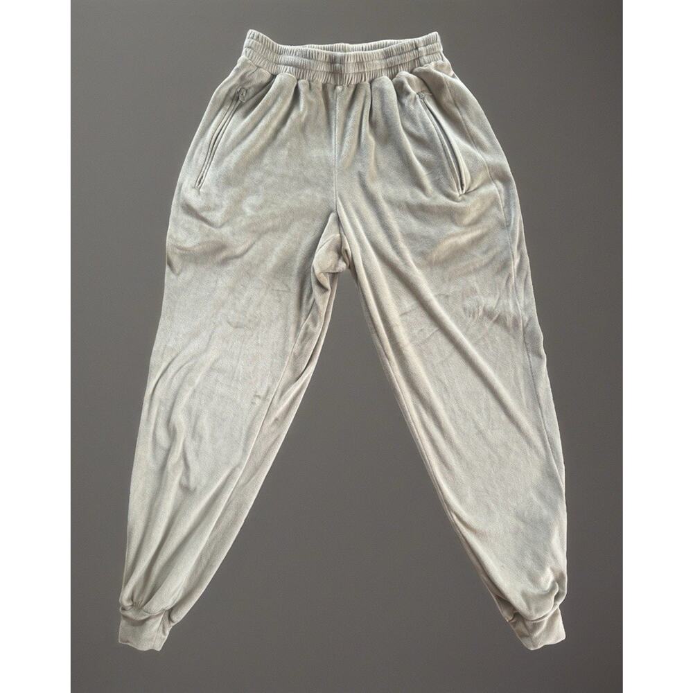 SKIMS Luxe Velour Velvet Comfy Joggers Pants Y2K Lounge Athleisure Tan Honey S
